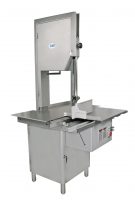 Commercial meat table saw is an essential Butcher’s appliance for cutting frozen or fresh: Fish, Meat, or Even Bone Meat, choice from a Table Top or Floor models ranging in the size capacity.