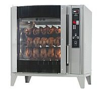 When Chefs are tasked to cook high volume of Rotisserie Chicken, they will select a Rotisserie Oven, choose from a Table Top or Floor models, select models can cook up to 40# 3 lbs chickens in 75 mins