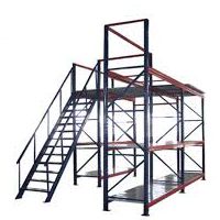 Mezzanine Shelving available in an assortment of configurations, weight capacities
